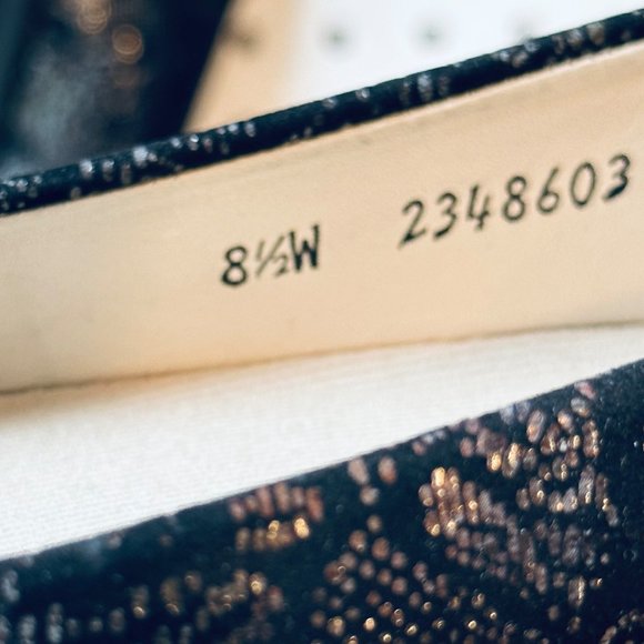 SAS Leather Scenic Flats Black Lace Size 8.5 Wide - Picture 8 of 12